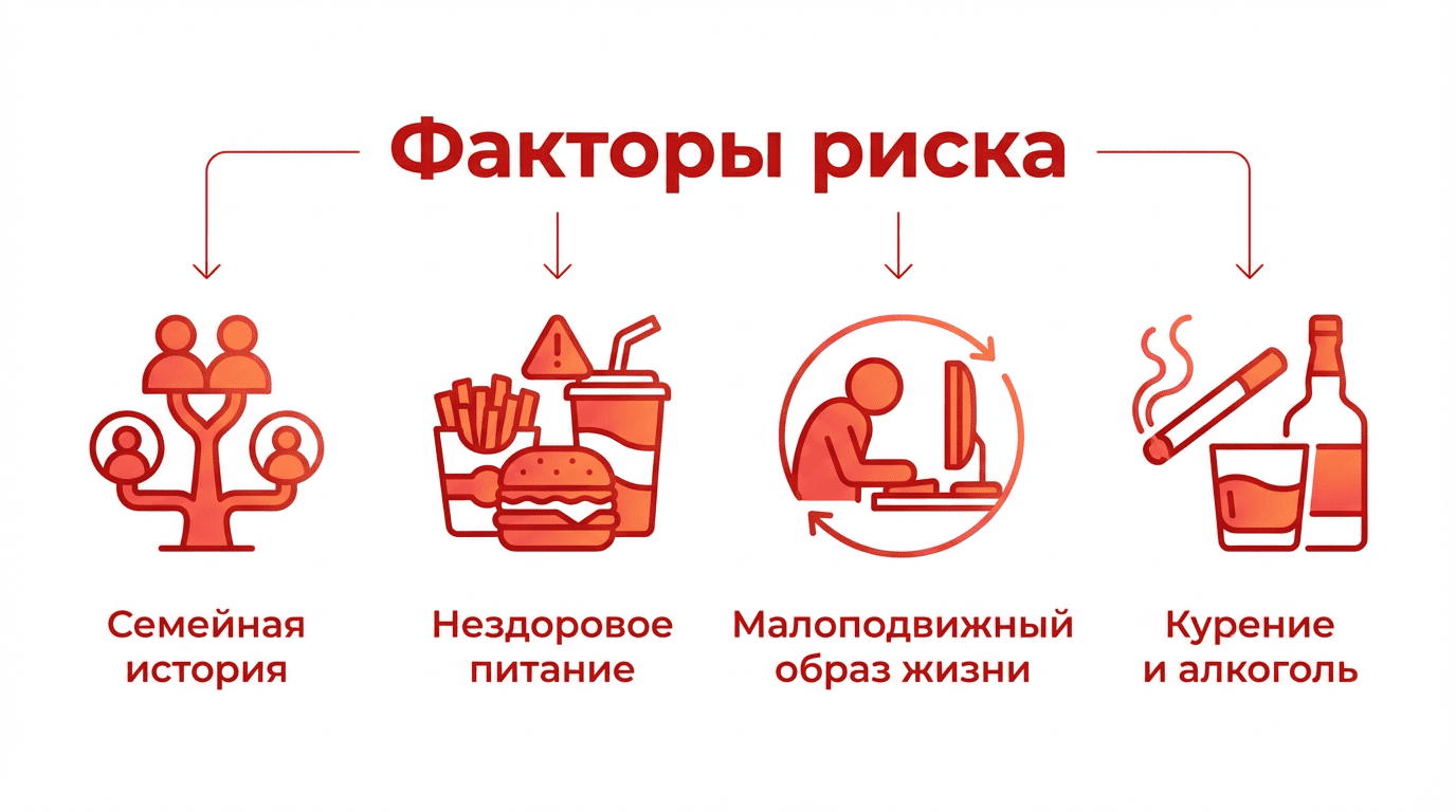 Факторы риска колоректального рака