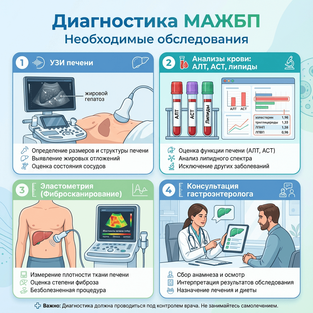 Методы диагностики жировой болезни печени