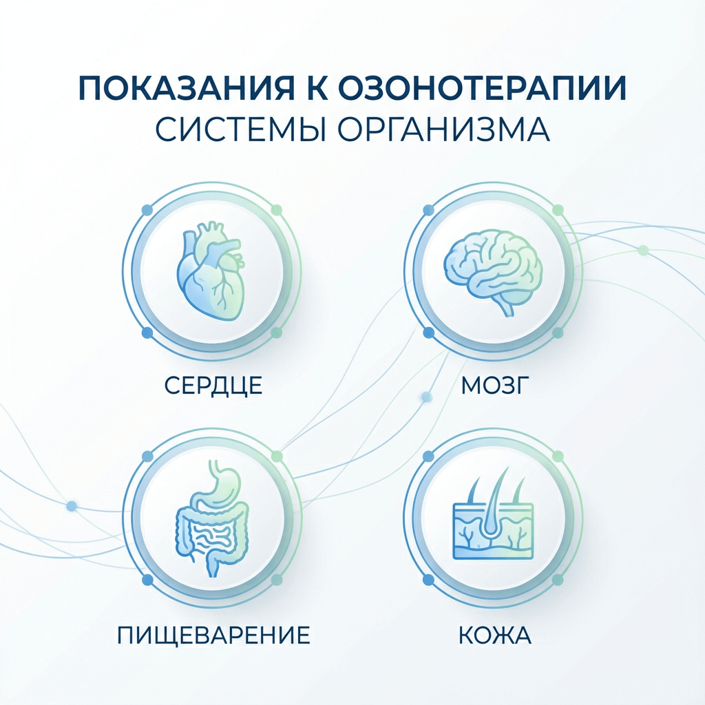 Польза озонотерапии