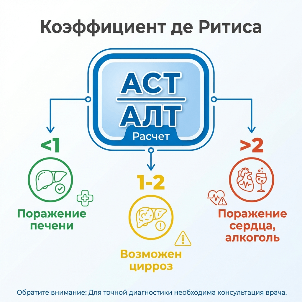 Коэффициент де Ритиса — расчет и интерпретация