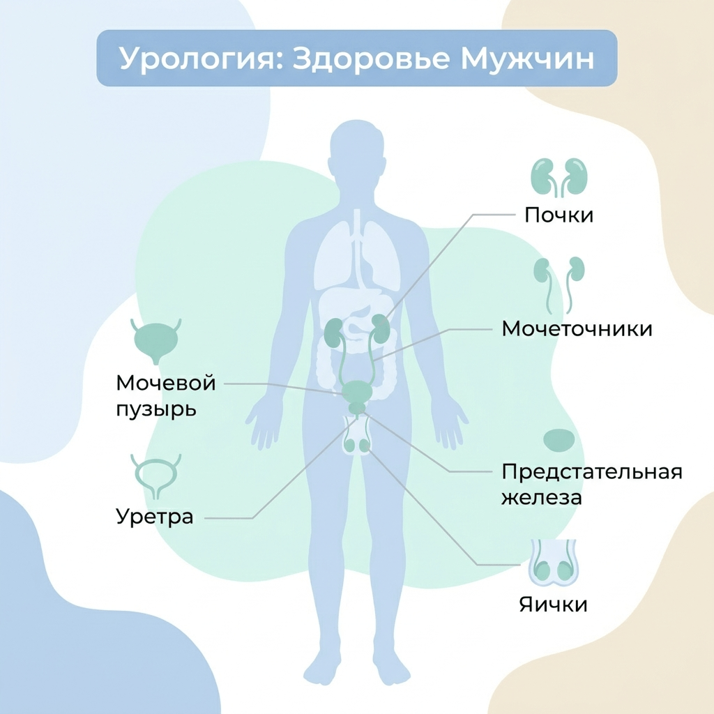 Мочеполовая система мужчины — органы, которые лечит уролог