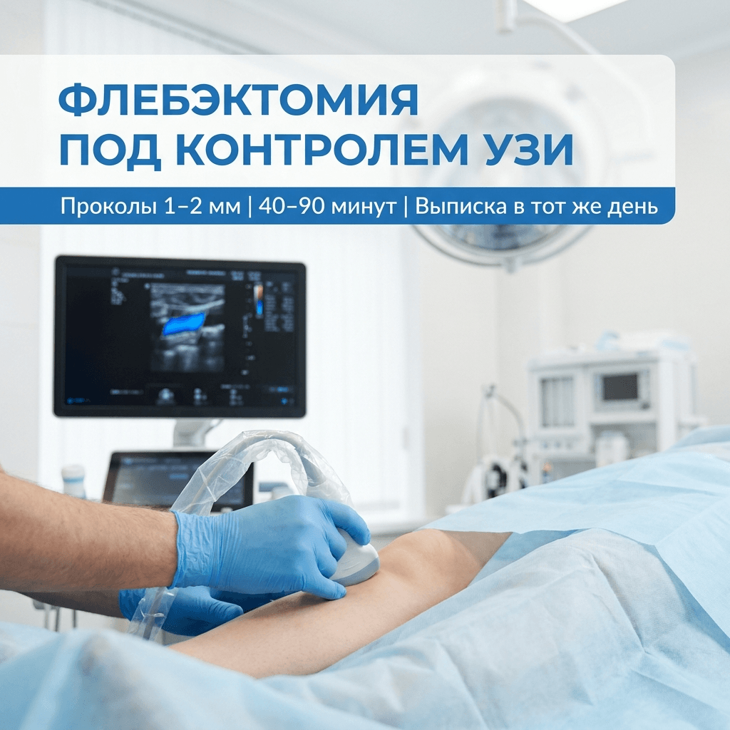 флебэктомия — удаление вен на ногах при варикозе в Подольске