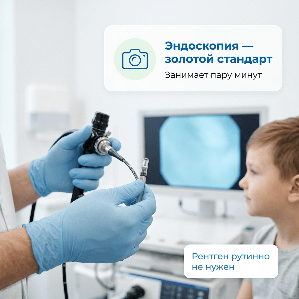Диагностика аденоидов у ребёнка